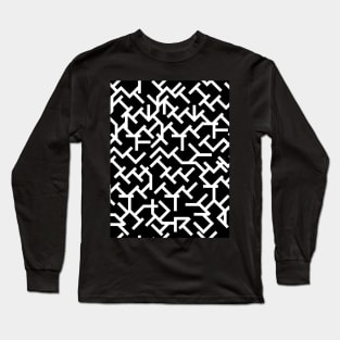 Geometric Labyrinth Long Sleeve T-Shirt